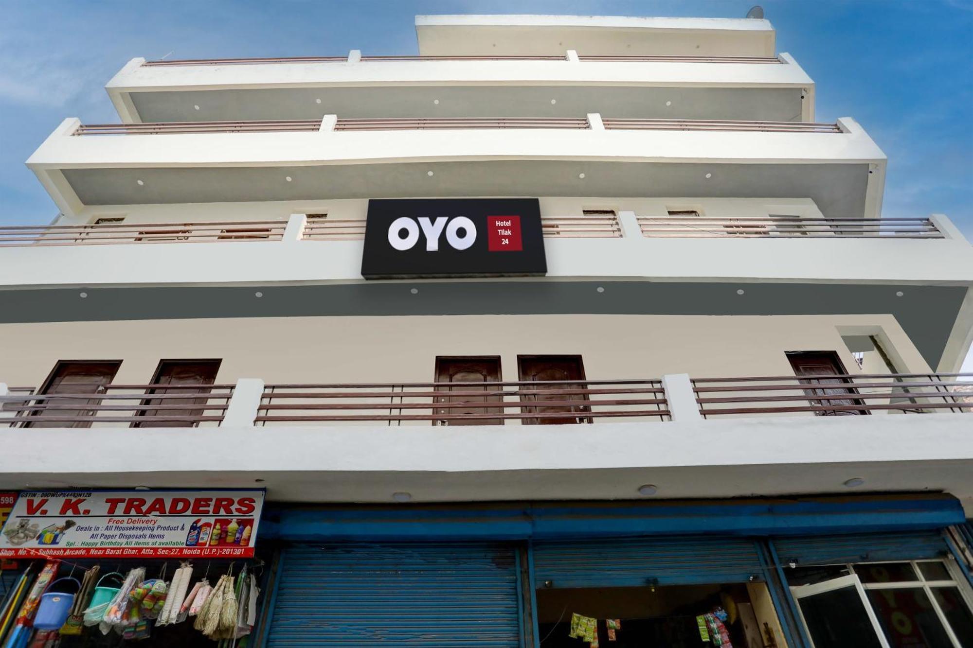 Hotel O Tilak Hotel 24 Sector 27 Near By Vinayak Hospital Gali No-6 诺伊达 外观 照片